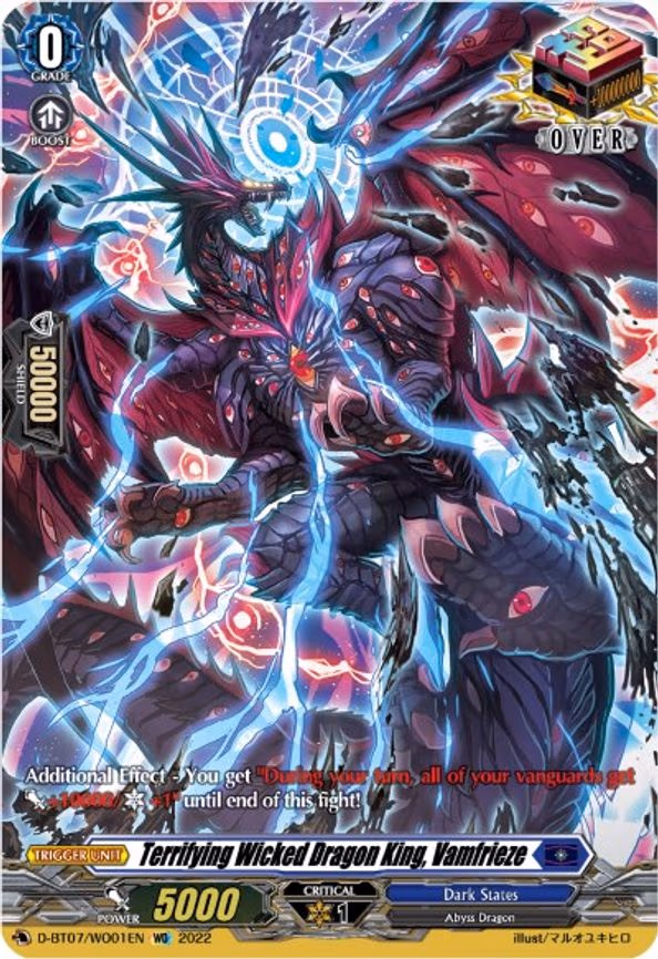 Terrifying Wicked Dragon King, Vamfrieze - WO (D-BT07/WO01EN)