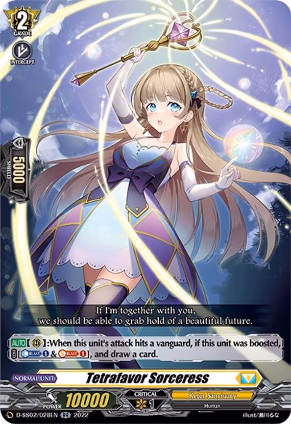 Tetrafavor Sorceress - RR (D-SS02/028EN)