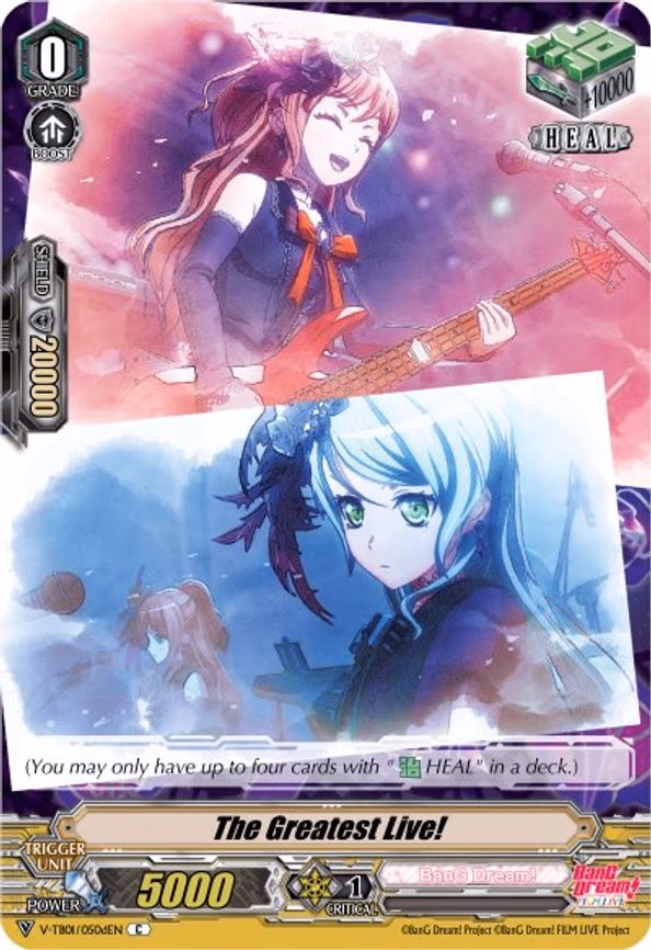 The Greatest Live! (D) (Roselia) - C (V-TB01/050dEN)