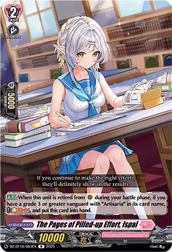 The Pages of Pilled-up Effort, Ispal - R (DZ-BT10/063EN)