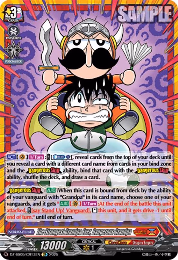 The Strongest Grandpa Ever, Dangerous Grandpa - CR (DZ-SS05/CR13EN)