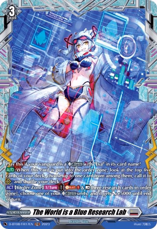 The World is a Blue Research Lab - FR (D-BT08/FR17EN)