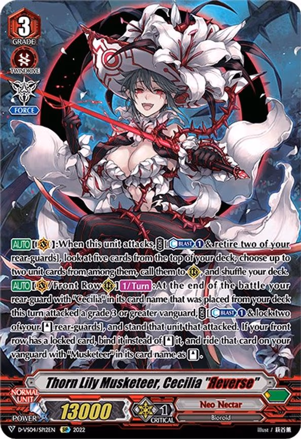 Thorn Lily Musketeer, Cecilia "Reverse" - SP (D-VS04/SP12EN)