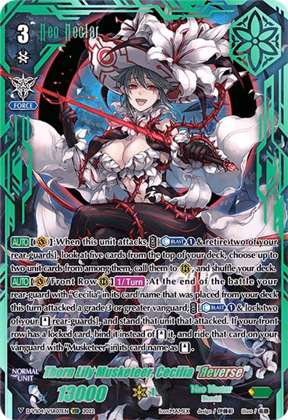Thorn Lily Musketeer, Cecilia "Reverse" - VSR (D-VS04/VSR03EN)