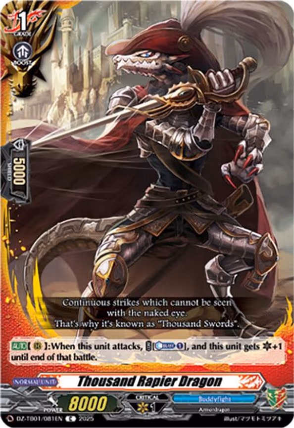 Thousand Rapier Dragon - C (DZ-TB01/081EN)