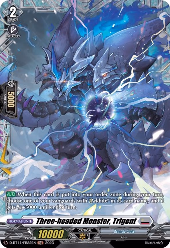 Three-headed Monster, Trigent - FR (D-BT11/FR22EN)