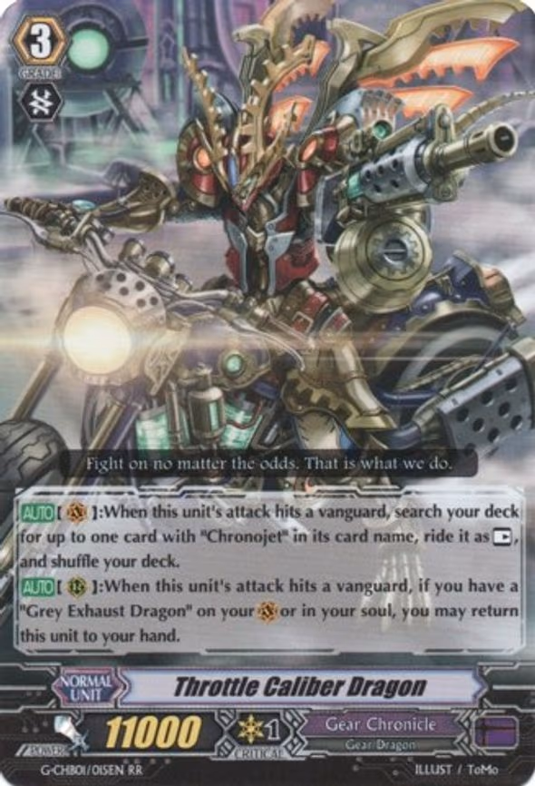Throttle Caliber Dragon - RR (G-CHB01/015EN)