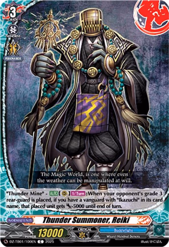 Thunder Summoner, Reiki - C (DZ-TB01/100EN)