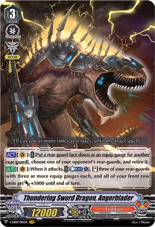 Thundering Sword Dragon, Angerblader - VR (V-EB09/001EN)