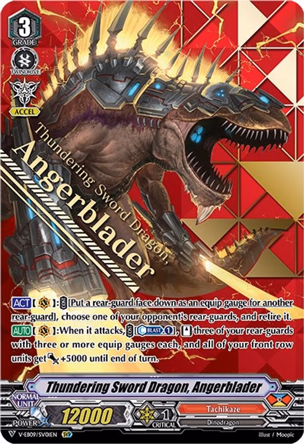 Thundering Sword Dragon, Angerblader - SVR (V-EB09/SV01EN)