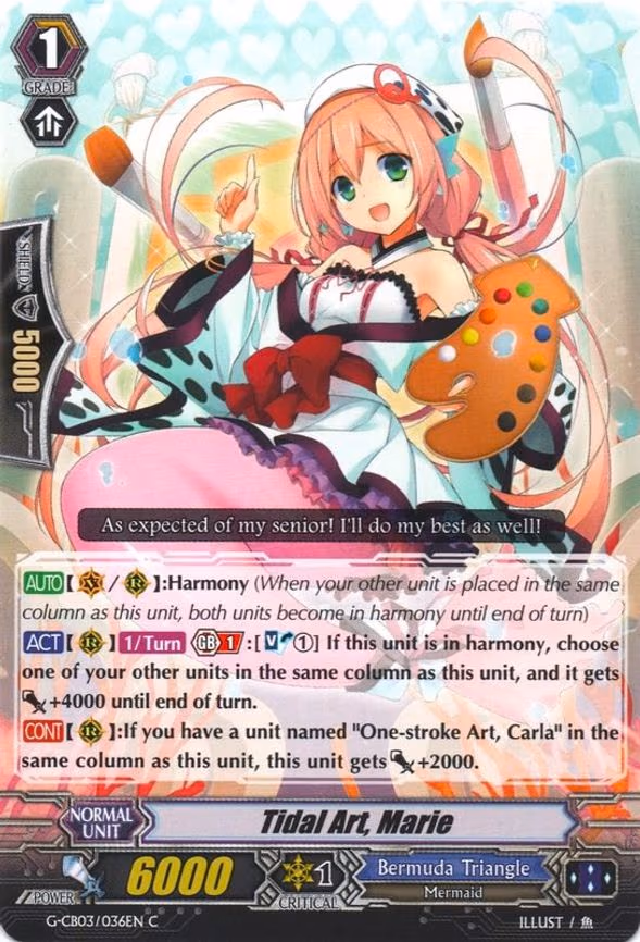 Tidal Art, Marie - C (G-CB03/036EN)