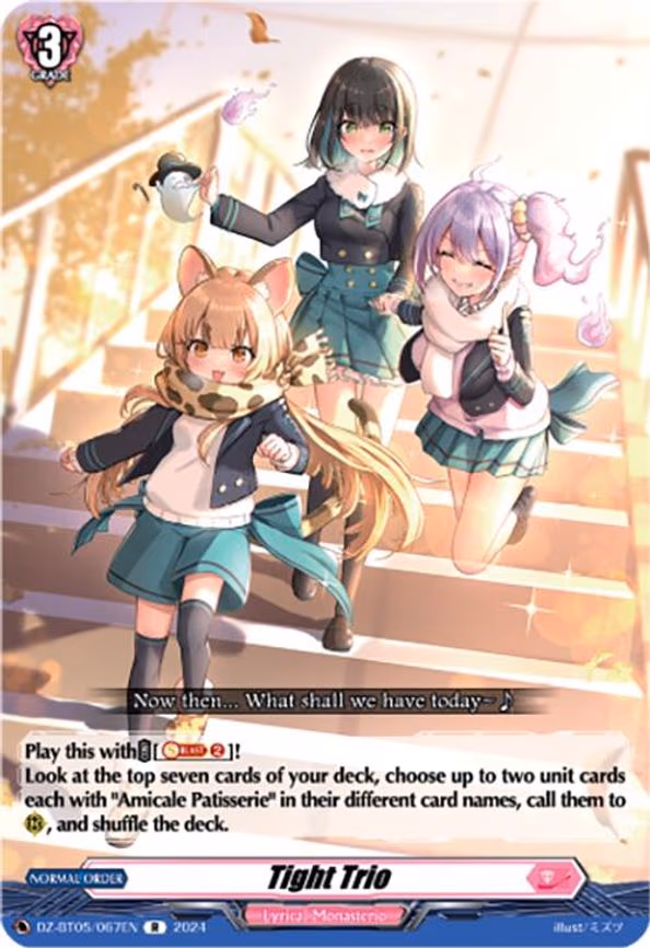 Tight Trio - R (DZ-BT05/067EN)