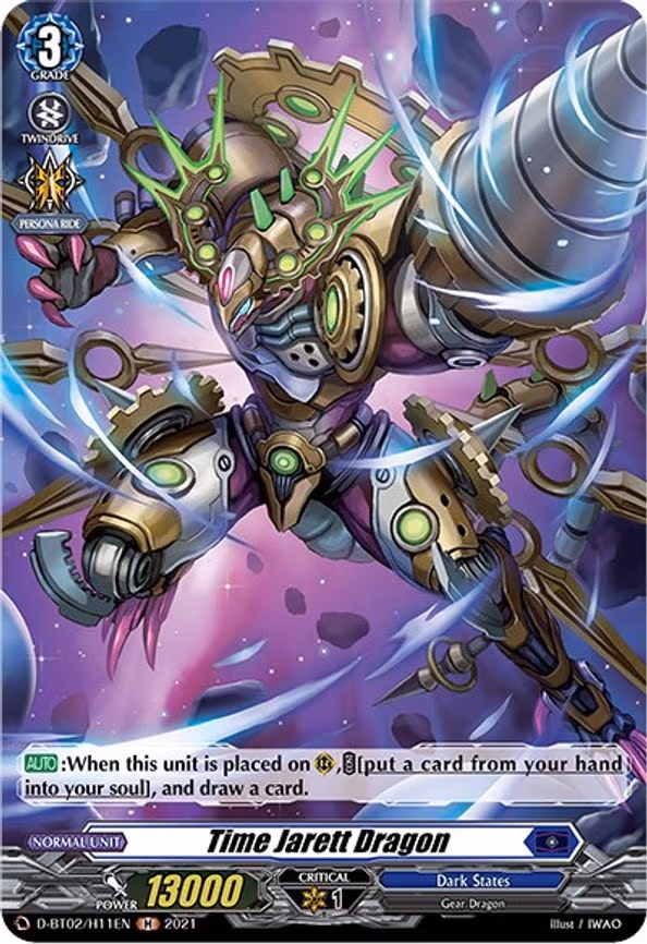 Time Jarett Dragon (Holo) - H (D-BT02/H11EN)
