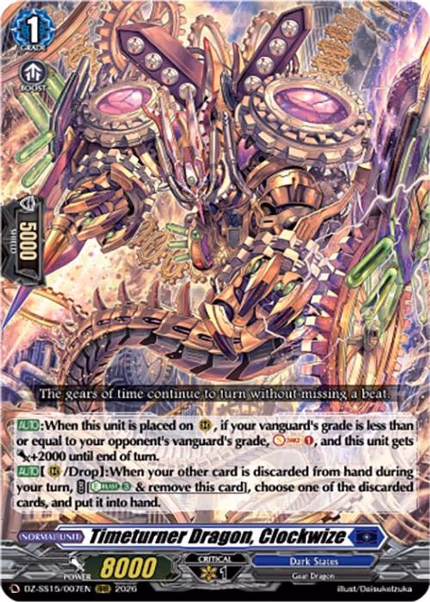Timeturner Dragon, Clockwize - RRR (DZ-SS15/007EN)