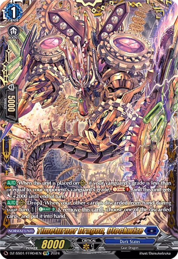 Timeturner Dragon, Clockwize - FFR (DZ-SS01/FFR04EN)