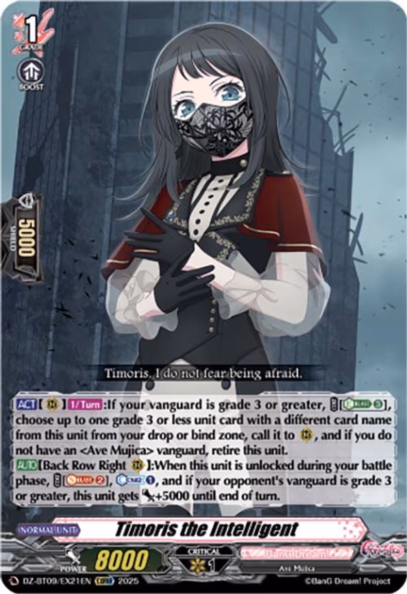 Timoris the Intelligent - EXRRR (DZ-BT09/EX21EN)