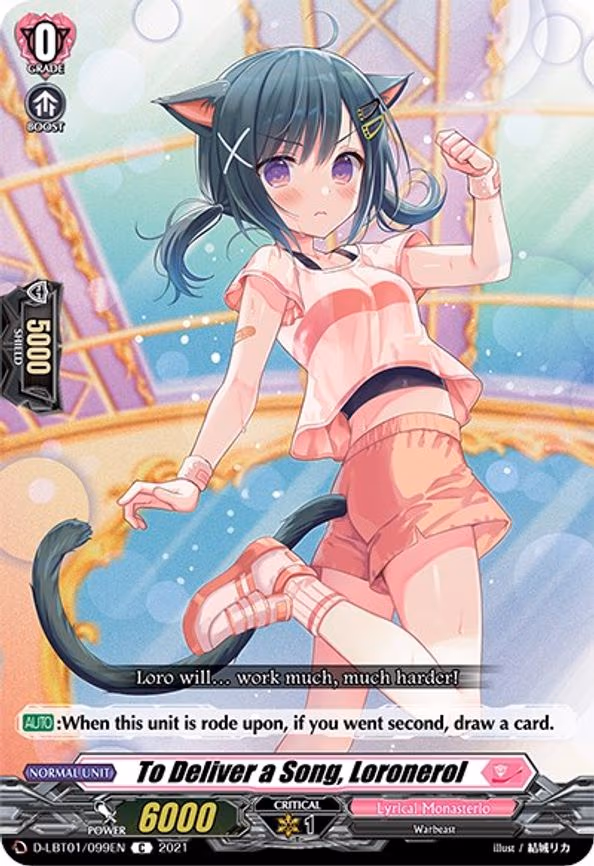 To Deliver a Song, Loronerol - C (D-LBT01/099EN)