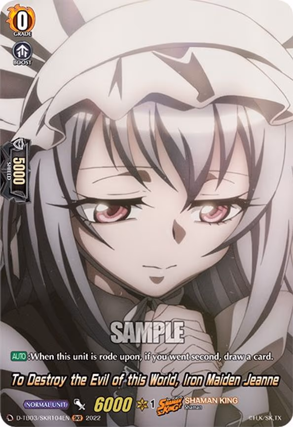 To Destroy the Evil of this World, Iron Maiden Jeanne - SKR (D-TB03/SKR104EN)