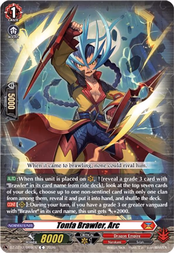 Tonfa Brawler, Arc - C (DZ-BT12/069EN)
