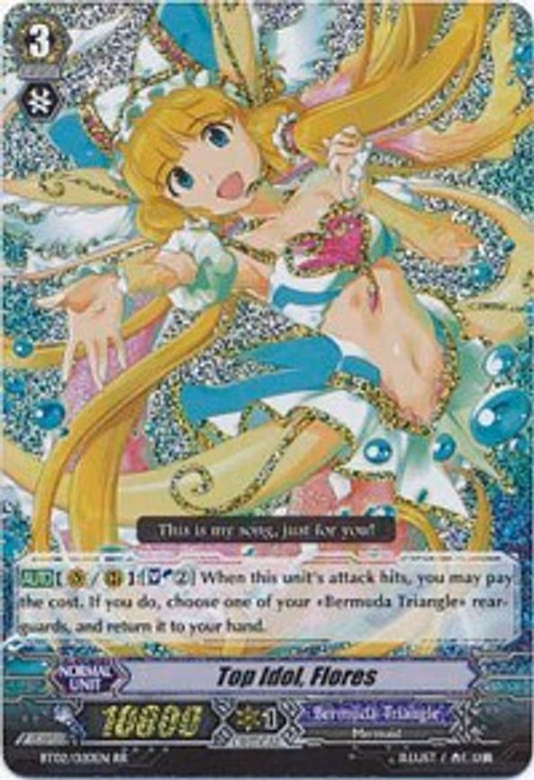 Top Idol, Flores - RR (BT02/020EN)