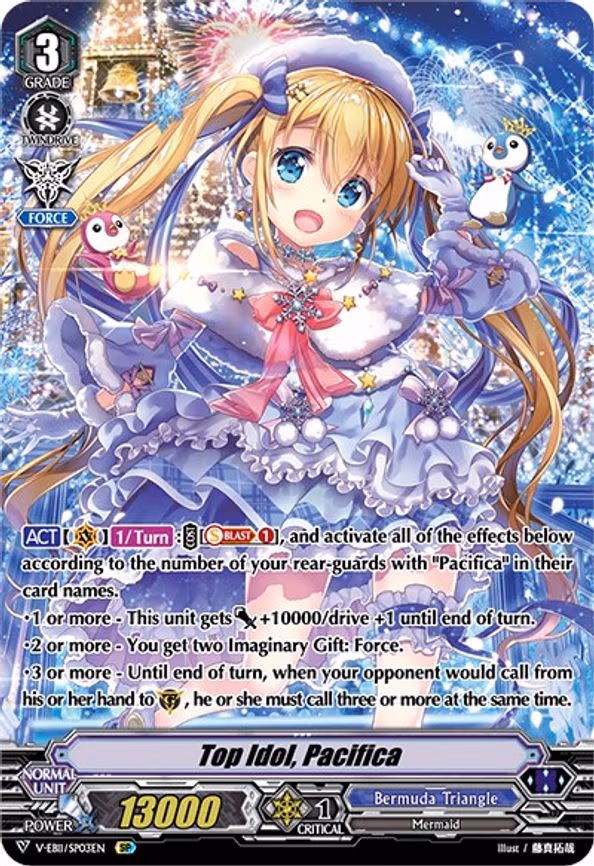 Top Idol, Pacifica - SP (V-EB11/SP03EN)