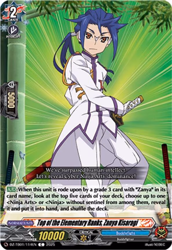 Top of the Elementary Ranks, Zanya Kisaragi - C (DZ-TB01/114EN)