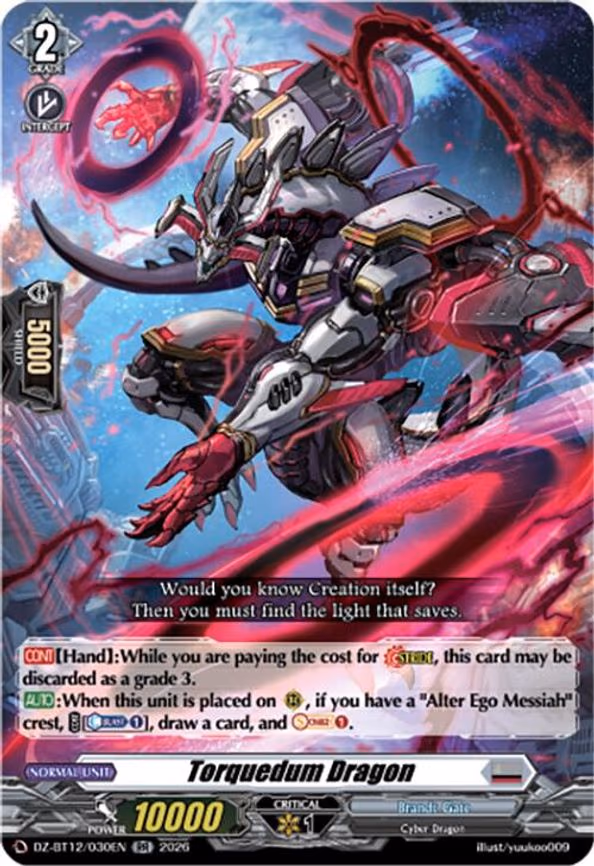 Torquedum Dragon - RR (DZ-BT12/030EN)