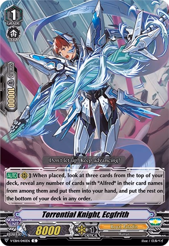 Torrential Knight, Ecgfrith - C (V-EB14/040EN)