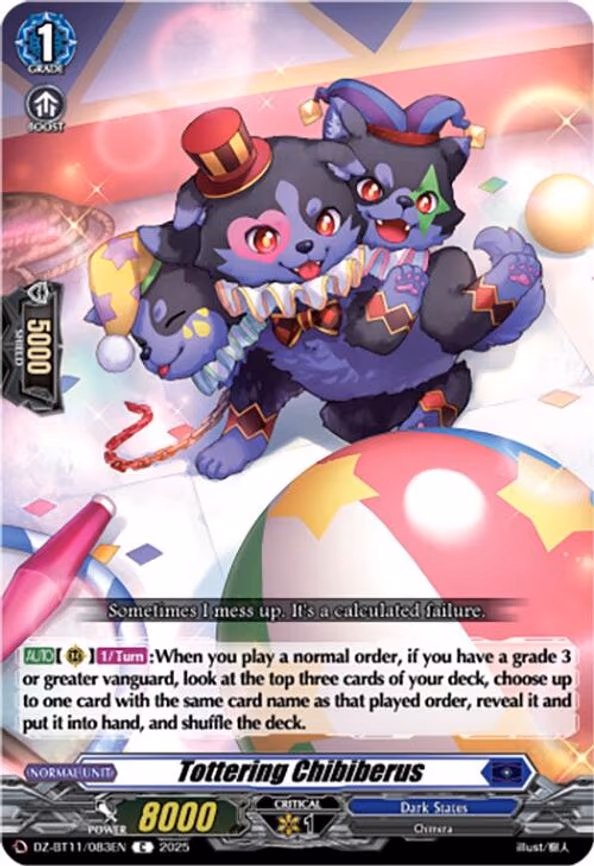Tottering Chibiberus - C (DZ-BT11/083EN)