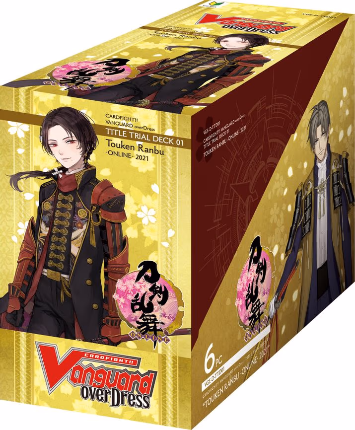 Touken Ranbu -ONLINE- 2021 Starter Deck Display
