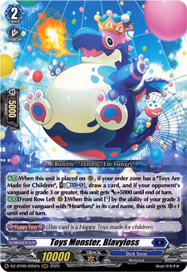 Toys Monster, Blavyloss - RRR (DZ-BT09/005EN)