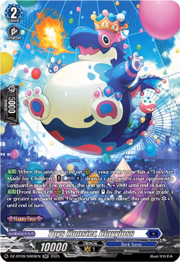 Toys Monster, Blavyloss - SR (DZ-BT09/SR09EN)