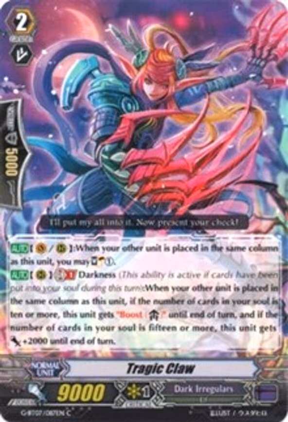 Tragic Claw - C (G-BT07/087EN)