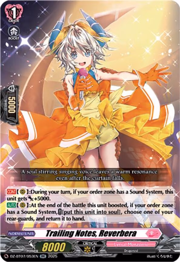 Trailing Notes, Reverbera - RR (DZ-BT07/053EN)