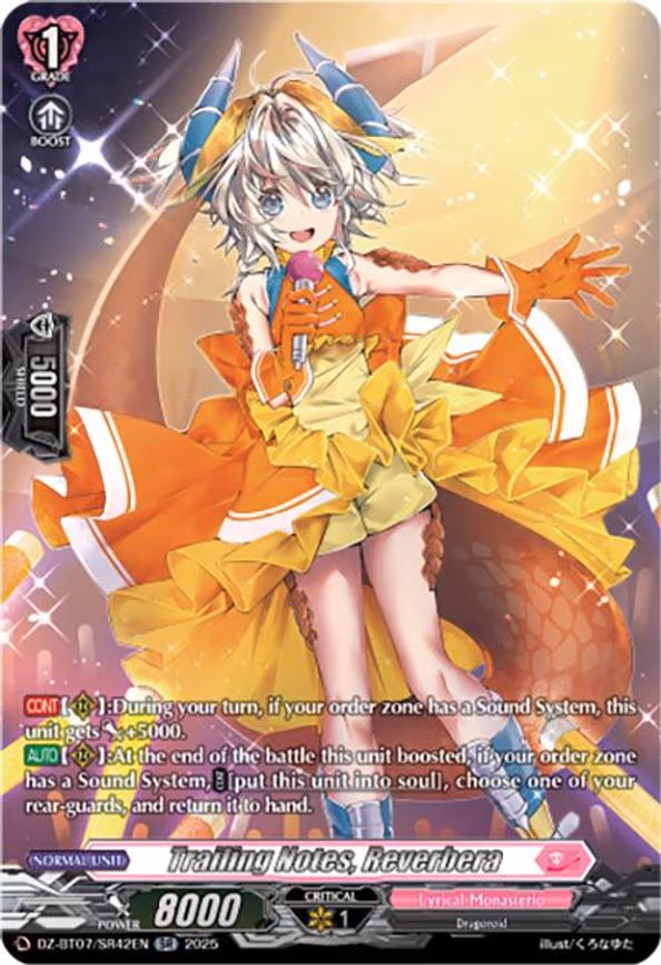 Trailing Notes, Reverbera - SR (DZ-BT07/SR42EN)