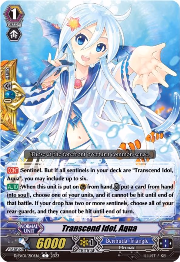 Transcend Idol, Aqua - C (D-PV01/210EN)