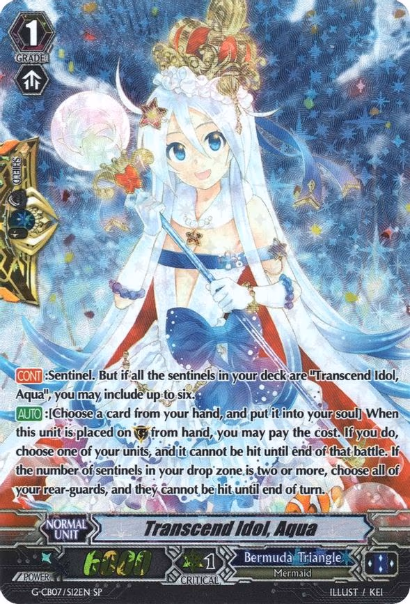 Transcend Idol, Aqua - SP (G-CB07/S12EN)