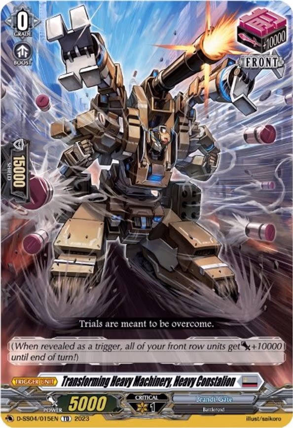 Transforming Heavy Machinery, Heavy Constalion - TD (D-SS04/015EN)
