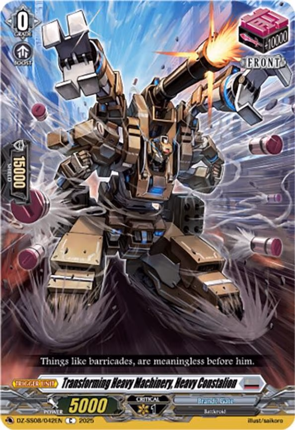 Transforming Heavy Machinery, Heavy Constalion - C (DZ-SS08/042EN)