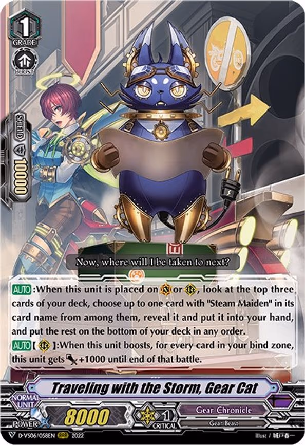 Traveling with the Storm, Gear Cat - RRR (D-VS06/058EN)