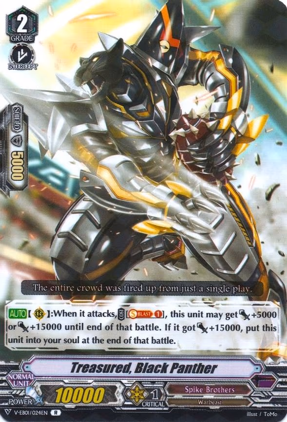 Treasured, Black Panther - R (V-EB01/024EN)