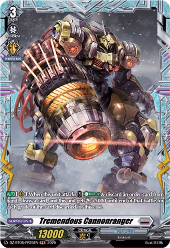Tremendous Cannonranger - FR (DZ-BT06/FR25EN)