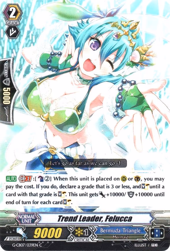 Trend Leader, Felucca - C (G-CB07/039EN)