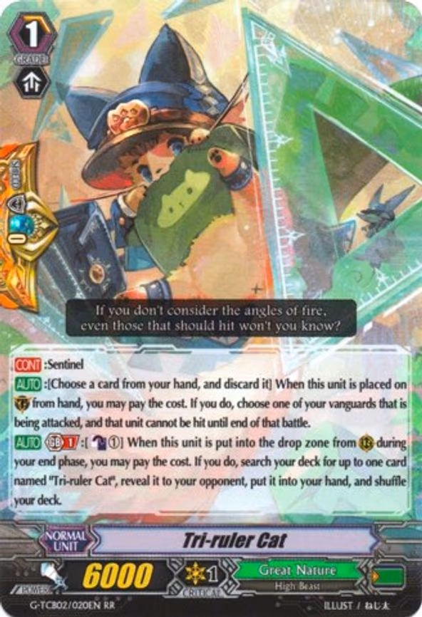 Tri-ruler Cat - RR (G-TCB02/020EN)