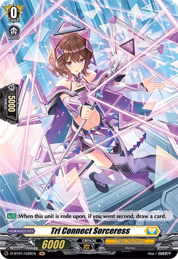 Tri Connect Sorceress (Holo) - H (D-BT01/H36EN)