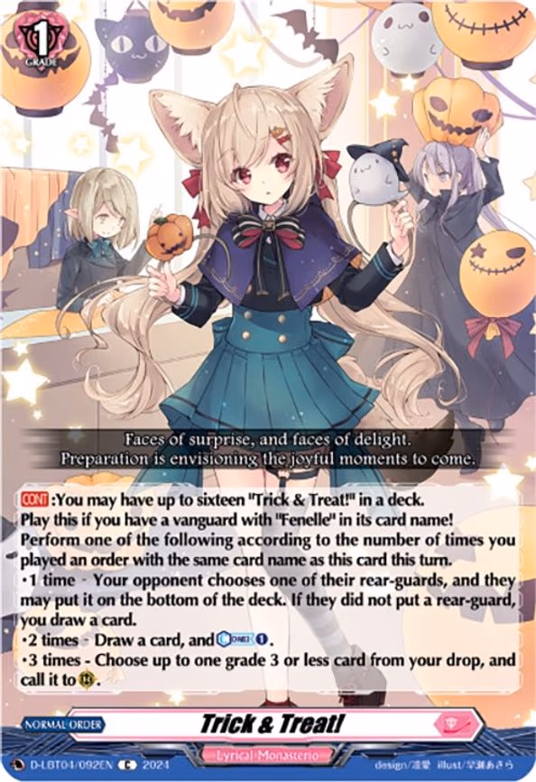 Trick & Treat! - C (D-LBT04/092EN)