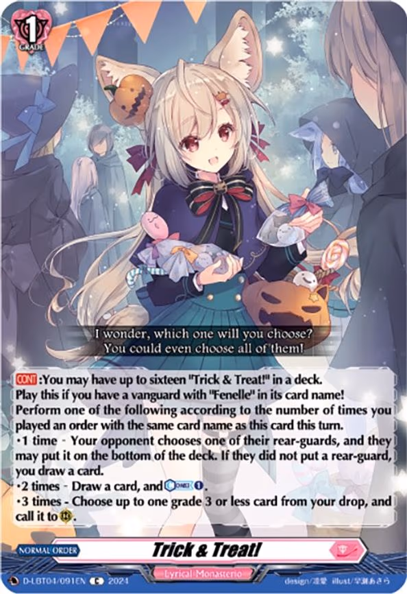Trick & Treat! - C (D-LBT04/091EN)