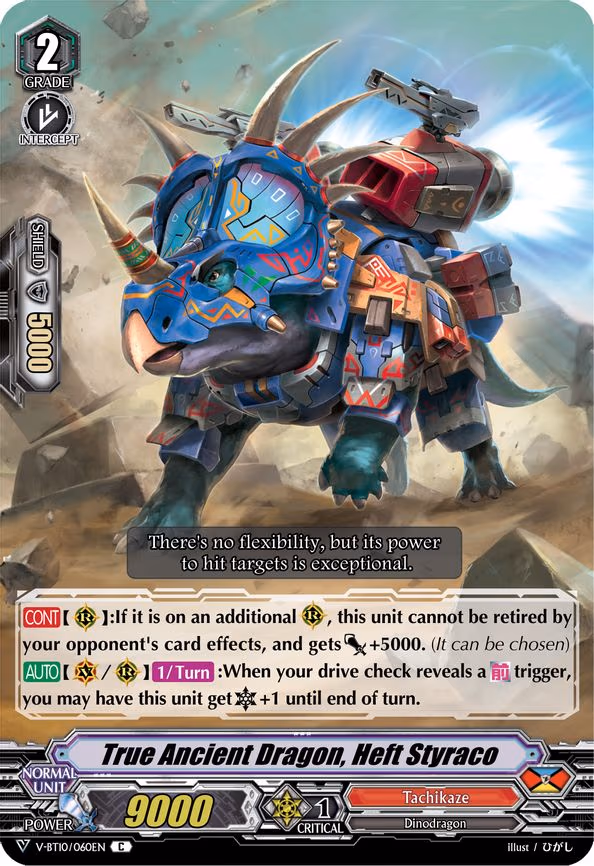 True Ancient Dragon, Heft Styraco - C (V-BT10/060EN)