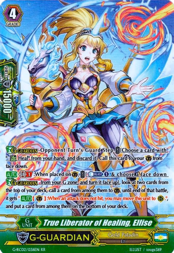 True Liberator of Healing, Ellise - RR (G-RC02/036EN)