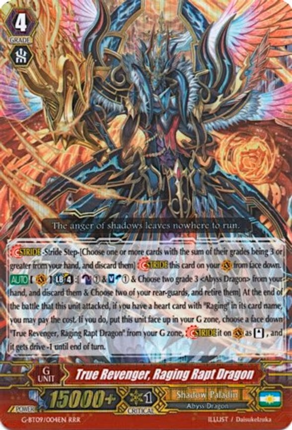 True Revenger, Raging Rapt Dragon - RRR (G-BT09/004EN)